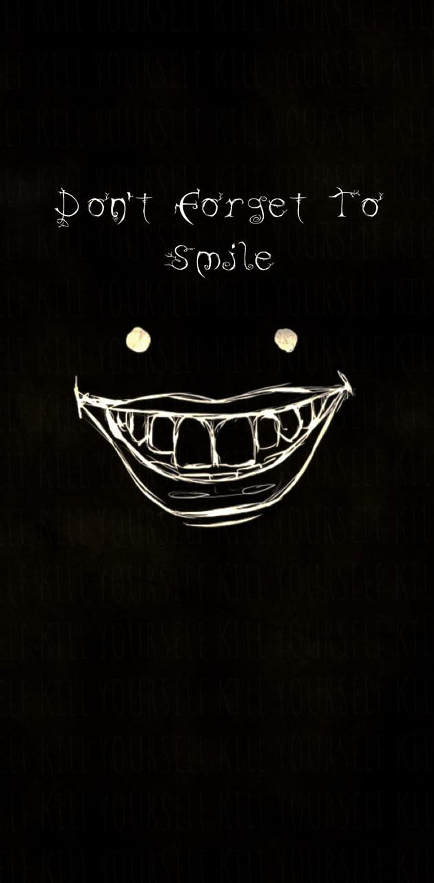 Smile by Audeize - on ZEDGEâ, Scary Smile HD phone wallpaper